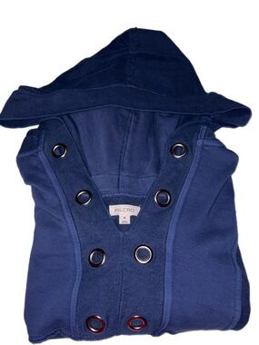 Anthropologie Pilcro Navy Hooded Sweatshirt